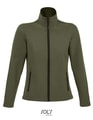 Goedkope Dames Softshell Jas Sols Race Army Green